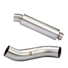 Stainless Silencer exhaust muffler Pipe Universal Car Truck Titanium Exhaust Muffler